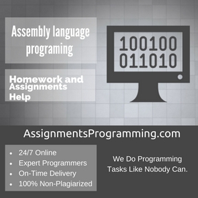 Assembly language programing Assignment Help