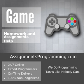 Game Assignment Help