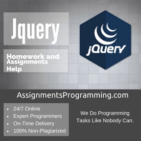 Jquery Assignment Help