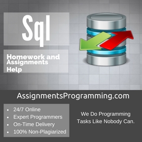 Sql Assignment Help