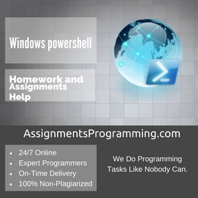 Windows powershell Assignment Help