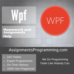 Wpf Assignment Help